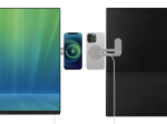 Juhtmevaba laadija Sandberg ScreenMount Magnet Charger, DC/Qi/USB Type-C, 12.8 cm, hall v., 0.6 W
