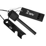 Tules&uuml;&uuml;taja Nils Camp Flint NC1793, 10 cm, must v., 3 tk