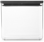 Kuivaine konteiner Brabantia Tasty+ 229961, 3.5 l, l&auml;bipaistev v./must v.