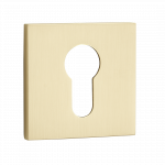 Ukse lukuaugu kate Kuchinox LK6_G02A, kuldne v., 5.3 cm x 5.3 cm