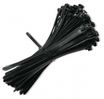 Kinnitusrihm Qoltec 52227, 200 x 7.2 mm, 100 tk, must v.