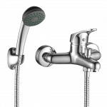 Vannisegisti koos du&scaron;ikomplektiga Kuchinox Oris, kroom