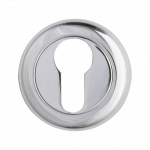 Ukse lukuaugu kate Kuchinox LO2_002S, kroom v., 5.2 cm x 5.2 cm, &Oslash; 5.2 cm