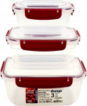 Toiduainekarbi komplekt Katex Master, 0.4 - 1.2 l, 3 tk