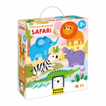 Pusle Bananapanda Wild Jumbo Safari, 48 cm x 68 cm, 24 tk, mitmev&auml;rviline