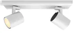 Nutivalgustus kohtvalgusti Philips Hue Runner, GU10, 2200 - 6500 &deg;K, 2 x 5 W, valge v. / valge v.