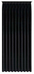 &Ouml;&ouml;kardin Melanie ZXX-03, must, 125 cm x 270 cm