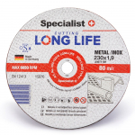 L&otilde;ikeketas Specialist+ Long Life, 230 mm x 1.9 mm x 22 mm