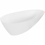 Vann, teisaldatav Mexen Milano, 150 cm x 82 cm x 54 cm, ovaalne, valge