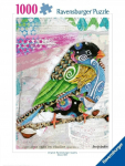 Pusle Ravensburger Swirly Bird, 70 cm x 50 cm, 1000 tk, mitmev&auml;rviline