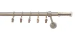 Kardinapuu komplekt Karpol Olimp Walec, 200 cm, &Oslash; 19 mm, antiikne kuld v.