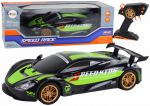 Rc auto Lean Toys Speed Race High Speed, 1:10, must/roheline
