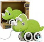 T&otilde;mmatav m&auml;nguasi, dinosaurus Lean Toys Animal, 14 cm, roheline