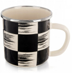 Tass Orion, valge v./must v., 0.4 l