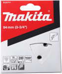 Lihvimisleht Makita B-21711, 240, 9.4 cm x 9.4 cm, 10 tk