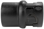 Lisa, t&ouml;&ouml;riista&uuml;henduse adapter Makita P-70384, ⌀3.6 cm, must v.