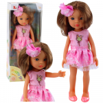 Nukk Lean Toys Pretty Girl 24433, 32 cm, roosa v.