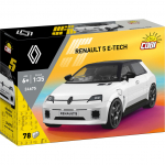 Konstruktor, auto Cobi Renault 5 E-Tech 24675, 78 tk, valge v.