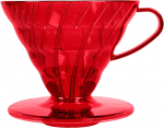 Kohvi tilguti Hario Candy Edition V60-02 VD-02-TDR-BB, 0.48 l, punane v.