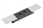 Sisseehitatud pikendusjuhe GTV Prestino, AE-PB2SPRES-53, 3 x 1,5 mm&sup2;, 1.5 m, IP20, 2 pesa, 2USB