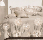 Voodipesukomplekt SBA-320, helehall v., 70 x 80 cm, 200 x 220 cm, 3 os.