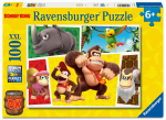 Pusle Ravensburger Nintendo Super Mario Donkey Kong - The Monkeys are loose!, 49 cm x 36 cm, 100 tk