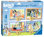 Pusle 4in1 Ravensburger Bluey, 19 cm x 14 cm, 72 tk