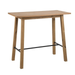 Baarilaud Home4you Chara, tamm v., 117 cm x 58 cm x 105 cm