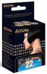 Printerikassett Accura AC-H22CXL, mitmev&auml;rviline