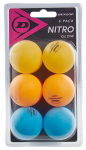 Lauatennise pall Dunlop, 40 mm, 6 tk