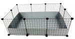 Puur n&auml;rilistele C&C Modular Cage, 110 cm x 37 cm x 75 cm, h&otilde;be v./hall v.