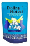 M&auml;rg koeratoit Dolina Noteci Superfood Veal and Lamb, lambaliha/vasikaliha, 0.3 kg
