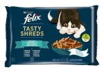 Kassi m&auml;rgtoit Purina Tasty Shreds, l&otilde;he/tuunikala, 0,08 kg x 4 tk