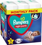 &Uuml;le&ouml;&ouml; m&auml;hkmed Pampers Night Pants, 5 suurus, 12 - 17 kg, 88 tk