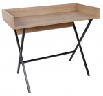 Kirjutuslaud Kalune Design Miguel, tamm v./must v.