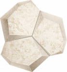 Mosaiik Tubadzin Shine White MS0127102100190-1-016, 21 cm x 19 cm