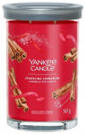 K&uuml;&uuml;nal, l&otilde;hna Yankee Candle Tumbler Sparkling Cinnamon, 60 - 100 h, Punane v.