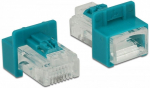 Lisa Delock 86446 RJ-45, RJ-45, valge v.