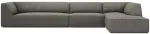 Nurgadiivan Micadoni Home Ruby 5 Seats, tumehall v., parem, 366 x 180 cm x 69 cm