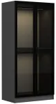 Riidekapp Kalune Design Kale 190, antratsiit v./must v., 52 cm x 90 cm x 190 cm