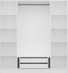 Riidekapp Kalune Design Kale 2297, valge v., 52 cm x 180 cm x 210 cm