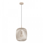 Valgusti rippuv Eglo Romazzina, E27, 1 x 40 W, liivakarva pruun v./beež v.