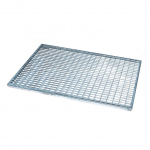 Kingade puhastusrest Aco Vario 01208, tsingitud teras, 75 cm x 50 cm