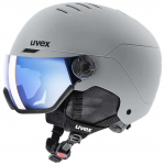 Suusakiiver Uvex Wanted Visor, hall, 54-58 cm