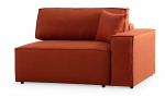 Nurgadiivan - voodi Atelier Del Sofa Pirlo, tumehall v., vasak, 260 x 100 cm x 88 cm