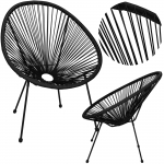 &Otilde;uetool Springos GF0085, must v., 88 cm x 70 cm x 87 cm