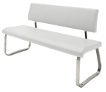 Pehme pink MC Akcent Arco, valge v., 155 cm x 59 cm x 86 cm