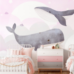 Fototapeet Artgeist Dream Of Whales, 210 cm x 294 cm