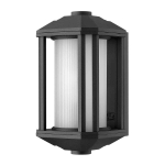 &Otilde;ue seinavalgusti Quintiesse Castelle S, 60W, E27, IP44, must v., 15.2 cm x 29.2 cm