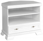 TV-kapp Gala Meble Kora KRTN, valge v., 63 cm x 89 cm x 77 cm